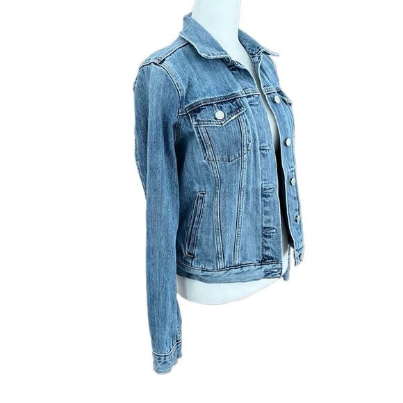 GAP denim button front jacket size S - Picture 6 of 7
